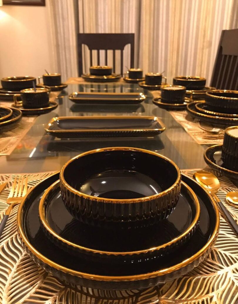 European style 32 PCs dinner set