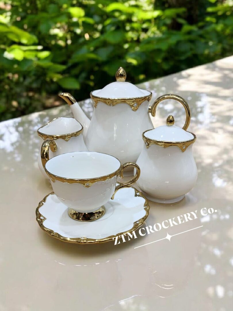 Timeless elegance tea set of 15 Peices