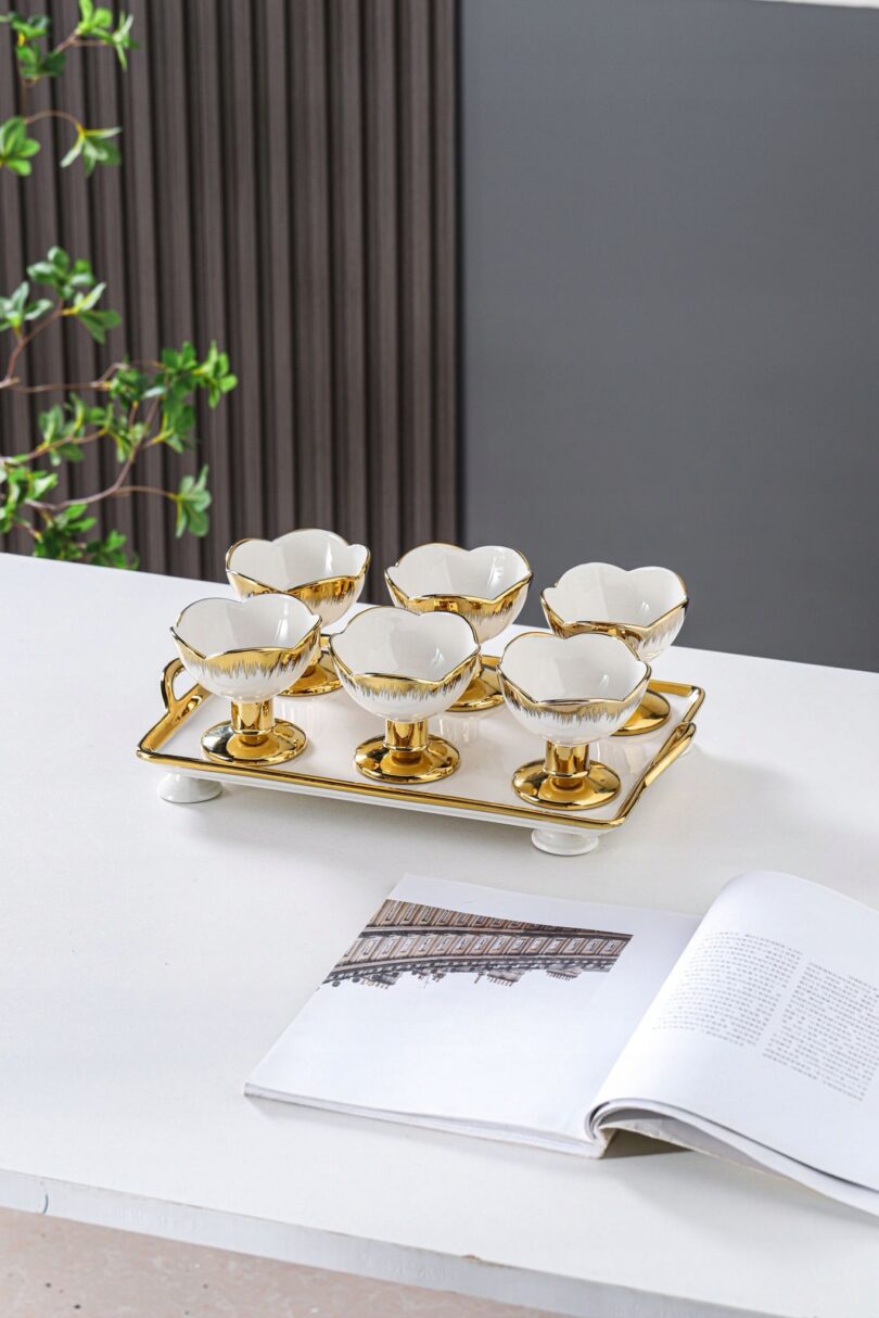 Luxurious ice cream set of 13 Pcs